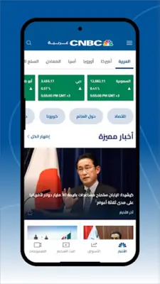 CNBC Arabia android App screenshot 4